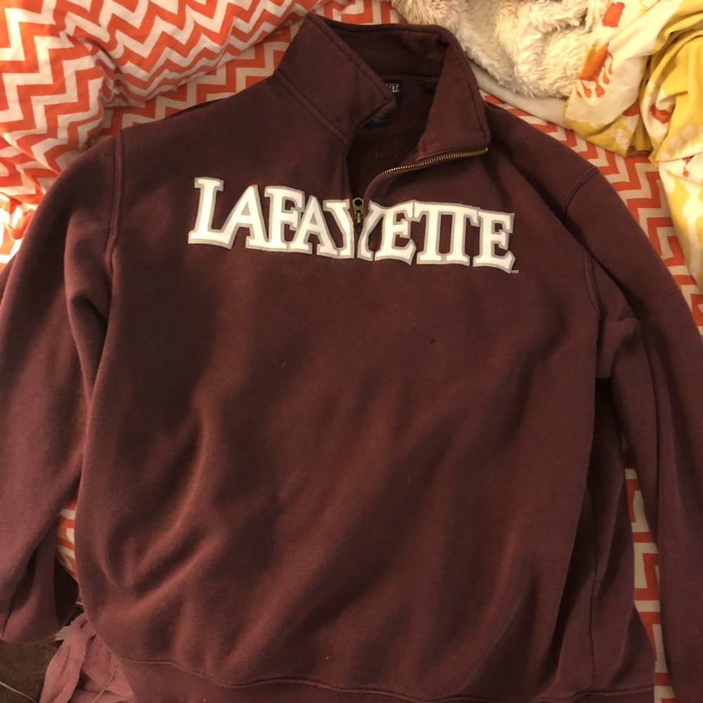 Lafayette maroon sweatshirt